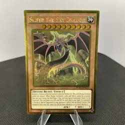 Yugioh Slifer The Sky Dragon MVP1-ENG57 1. Edition Gold Rare NM - Image 1