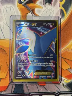 Latios EX Full Art Ultra Rare Roaring Skies Holo Pokemon Card 101/108 HP - Image 1