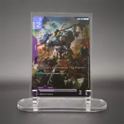 Gundam Barbatos 1st Form GD02-054 LR Gundam Card Game English Tekkadan Unit NM/M - Image 1