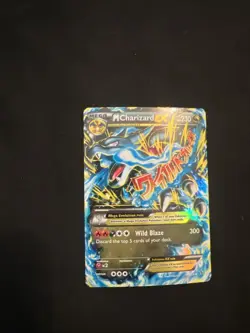 Pokemon TCG Mega M Charizard EX Flashfire Holo Ultra Rare Card 69/106 XY - Image 1
