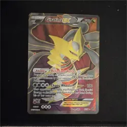 Pokemon Giratina EX Ultra Rare Full Art Holo 93/98 XY Ancient Origins Card - Image 1