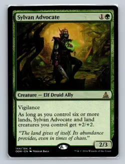 Magic the Gathering - MTG - OGW - Sylvan Advocate - Rare - Image 3