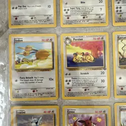 Old Pokemon Cards VINTAGE Collection Lot Of 9 Cards - Image 3