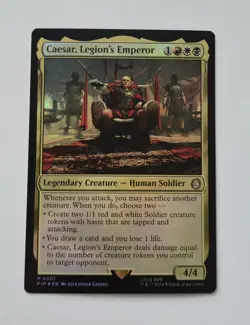 Caesar, Legion's Emperor Universes Beyond: Fallout Foil - Image 1