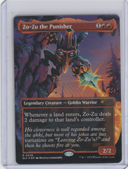 MTG Zo-Zu the Punisher FOIL 0026 SLC - Image 1