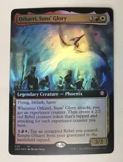 Otharri, Suns' Glory (Extended Art) Commander: Phyrexia: All Will Be One Foil - Image 1