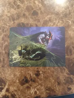 Mtg Art Series Signed Pillage The Bog Outlaws Of Thunder Junction - Image 1