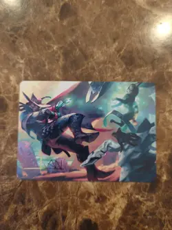 Metamorphic Blast 7/54 Gold Stamped Art Series Outlaws Of Thunder Junction MTG - Image 1