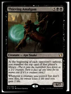 Commander 2019 #21 Thieving Amalgam - Image 1