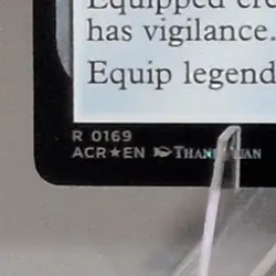 ✨MTG Foil Excalibur Sword of Eden Legendary Artifact Equipment Rare 0169 ACR - Image 5