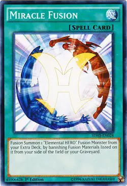 Miracle Fusion - SDHS-EN024 - Common - 1st Edition - Lightly Played - Image 1