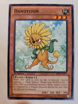 Yugioh Dandylion BP02-EN077 1st Ed Yugioh LP - Image 1