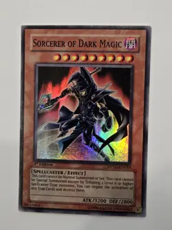 DPYG-EN010 Sorcerer of Dark Magic Super Rare 1st Edition NM YuGiOh TCG - Image 1