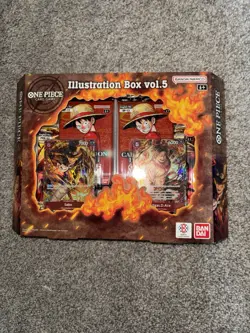 Bandai One Piece Card Game Illustration Box Vol. 5 - Brand New /Factory Sealed - Image 1