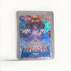 Namco One Piece CCG Buggy Alternate Art Foil Rare Emperors OP09-051 12000 - Image 1