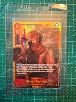 One Piece TCG English OP08: Two Legends - OP08-118 Silvers Rayleigh SEC - Image 1
