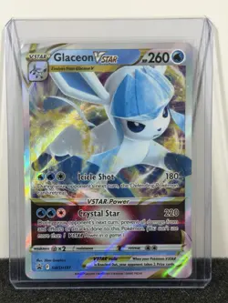 GLACEON VSTAR Pokemon Card SWSH197 Black Star Promo NM - Image 1