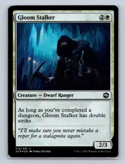 Magic the Gathering - MTG - AFR - Gloom Stalker - Foil - Common - Image 1