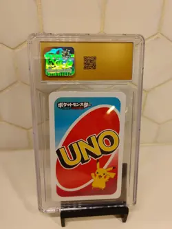 Zacian GREEN Seven Pokemon UNO JAPANESE Card Game Pocket Monsters Back 7 - Image 3