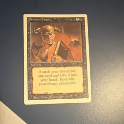 Magic: The Gathering Card Lot 4 Demonic Tutor x2, Animate Dead, Winter Orb MTG - Image 3