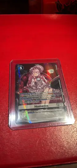 Bandai Digimon CCG Homeros SEC Holo Tamer Card BT2A-102 English - Image 1