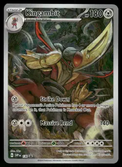 #130 Kingambit SV: Scarlet & Violet Promo Cards - Image 1