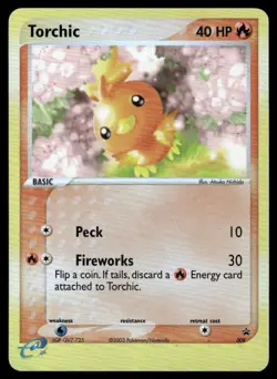 ⭐ Pokemon Cards Torchic 008 Nintendo Black Star Promos Promo - Image 1