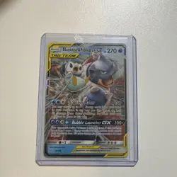 Blastoise & Piplup GX TAG TEAM Holo Pokemon Card 38/236 English 2019 - Image 1