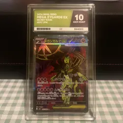 Mega Zygarde 097/80 Nihil Zero Japanese Pokemon Card ACE 10 Perfect Subgrades - Image 1
