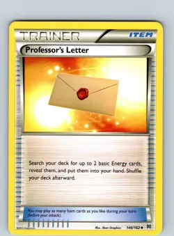 Professor's Letter XY - BREAKthrough 146/162 MP-LP Pokemon Card - Image 1