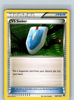 VS Seeker XY - Phantom Forces 109/119 MP-LP Pokemon Card - Image 1
