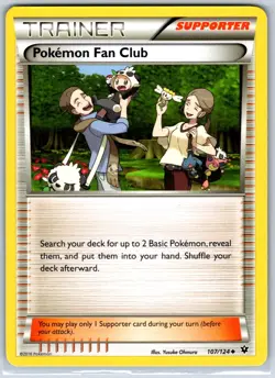 Pokemon Fan Club XY - Fates Collide 107/124 MP-LP Pokemon Card - Image 1