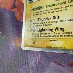 Zapdos ex (EX Collector's Window Tins) 033 Nintendo Promos - Pokemon Card - Image 4