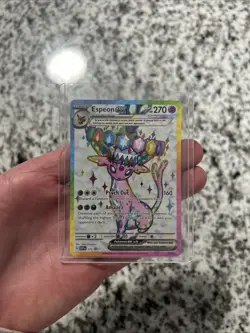 Pokemon TCG Espeon EX Prismatic Evolutions Card Promo 175 NM - Image 3