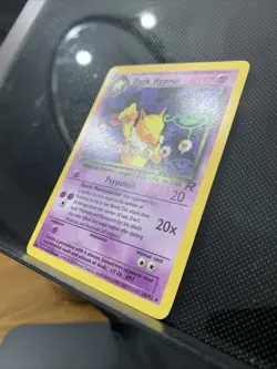 Pokemon Dark Hypno TCG Card 26/82 Non-Holo Rare Kagemaru Himeno Vintage 2000 - Image 2