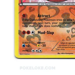 Stunfisk RC12/RC25 LP Radiant Collection Legendary Treasures Pokemon Card 12/25 - Image 2