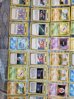 100 Cards Base Set Only Card Lot Common Uncommon WOTC Vintage LP MOstly - Image 3