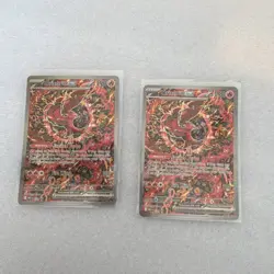 Pokemon TCG 2 Card Lot Oricorio EX Foil Scarlet & Violet Basic English - Image 1