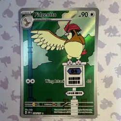 Pokemon Pidgeotto OBF EN 208/197 Foil Rare Stage 1 90 HP English 2023 Card - Image 1