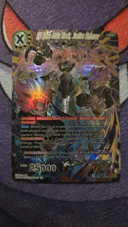 Dragon Ball Super Card Game SS Rose Goku Black, Justice Enforcer BT29-150 SCR - Image 1