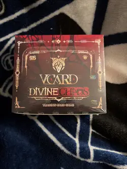 VCard Divine Chaos First Edition Limited Trading Card Booster Box NEW SEALED - Image 1