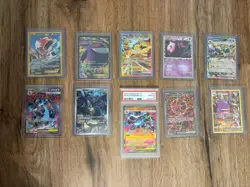 Pokemon cards (Gengar, Mega Charizard, Mew, Gyarados, etc.) - Image 1