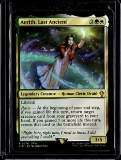 Aerith, Last Ancient - 76 - FIC - NM - MTG Magic the Gathering - Image 1