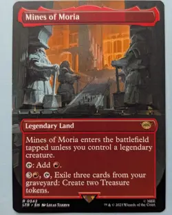 Mines Of Moria - 342 - MTG: Lord of the Rings - Borderless - Rare - Regular - Image 1