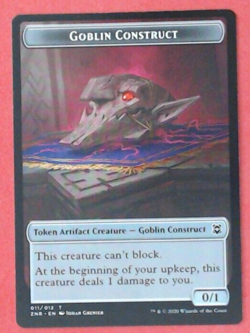 MTG (10) Goblin Construct Token - Zendikar Rising (ZNR) 11/12 -Q39 - Image 2
