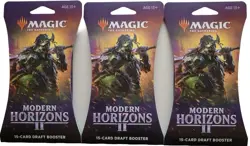 100 x Mtg Modern Horizons 2 Booster Blister Draft Magic ENGLISH - Image 1