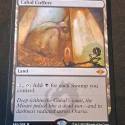 Cabal Coffers - Mythic Land - MTG - Modern Horizons 2 - 301 - Regular - 2021 -NM - Image 1