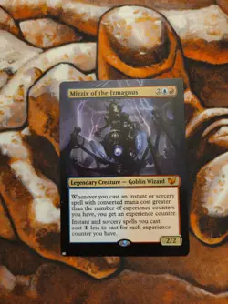 Magic the Gathering Mizzix of the Izmagnus Hand Painted Custom MTG Alter - Image 1