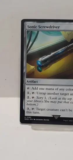 SONIC SCREWDRIVER - DOCTOR WHO (WHO) MAGIC THE GATHERING MTG - Image 2