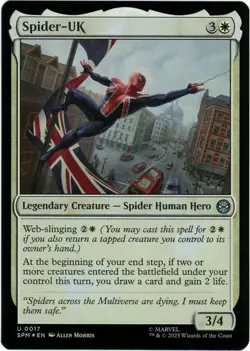 Spider-UK (Foil) - 0017 - Marvel's Spider-Man - MTG - NM/M - English - Image 1